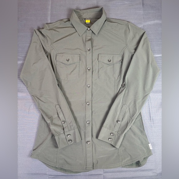 Eddie Bauer Other - Eddie Bauer Women’s Stretch Button-Up Shirt – Sage Green – Size Small